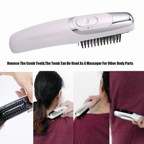 Hair Growth Care Electric Wireless Infrared Ray Massage Comb Hair