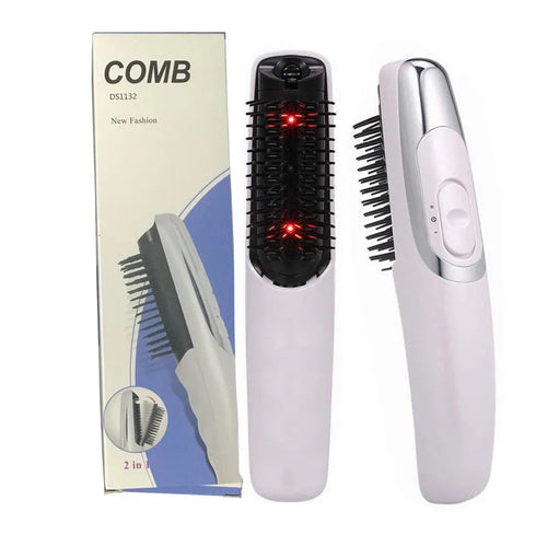 Hair Growth Care Electric Wireless Infrared Ray Massage Comb Hair